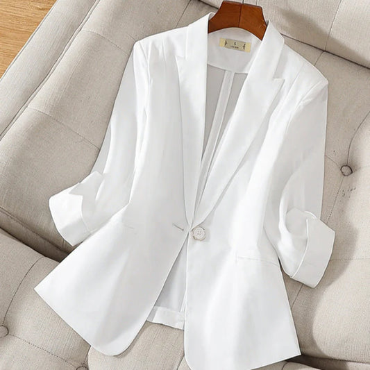 Salina Linen Blazer