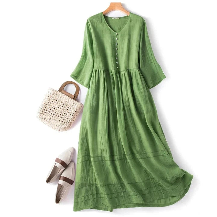 Abigail Linen Dress