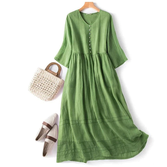 Abigail Linen Dress
