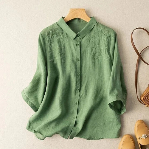 Amber Linen Shirt
