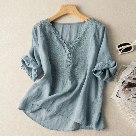 Noa Linen Blouse