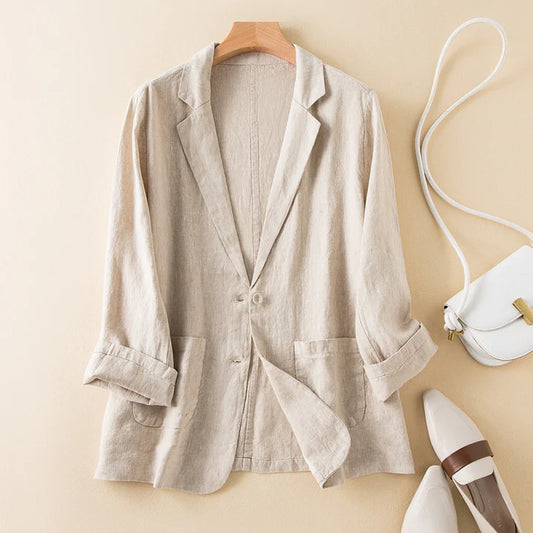 Mariah Linen Blazer