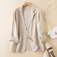 Mariah Linen Blazer