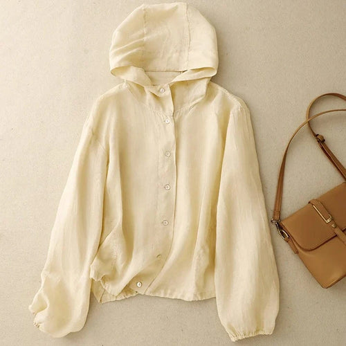Jenny Linen Hoodie