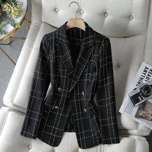 Celina™ Plaid Blazer