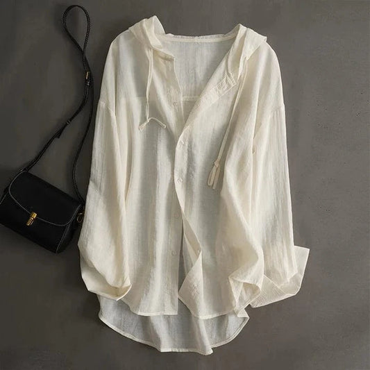 Diana Linen Hoodie