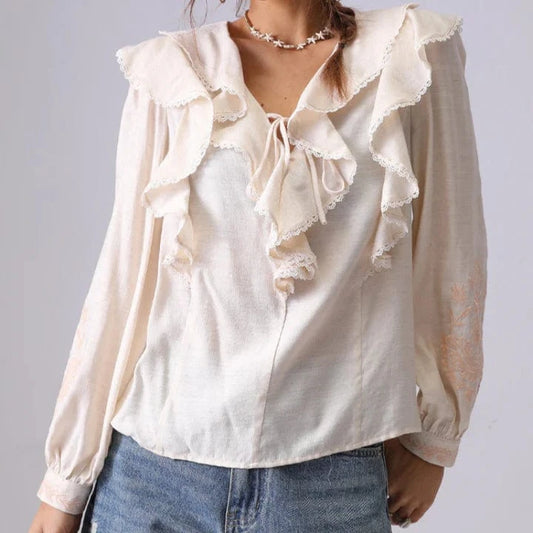 Leonie Linen Blouse