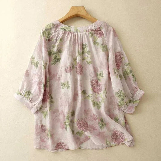 Erika Linen Blouse
