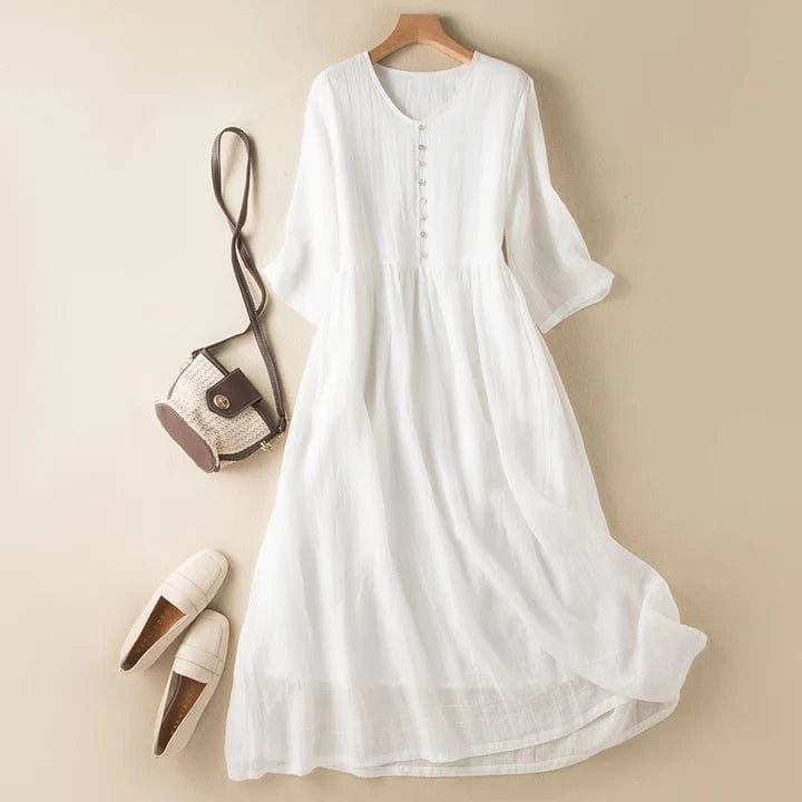 Abigail Linen Dress