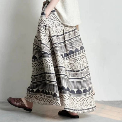Alina Linen Skirt