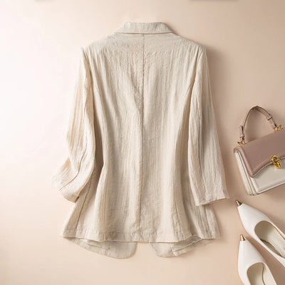 Ella Linen Blazer