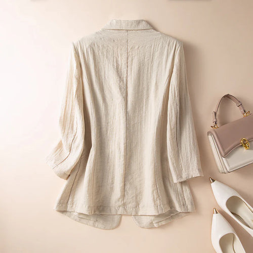 Ella Linen Blazer