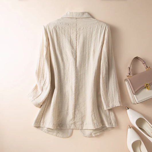 Ella Linen Blazer