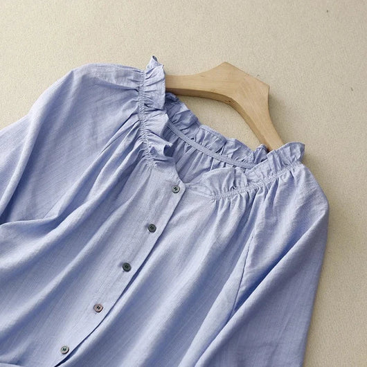 Lucia Linen Blouse