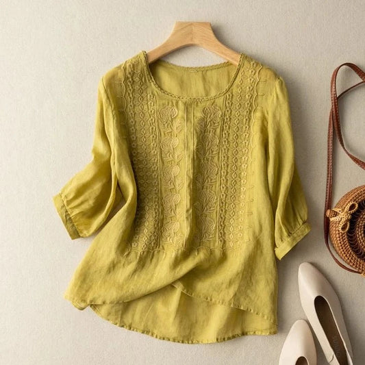Meadow Linen Blouse