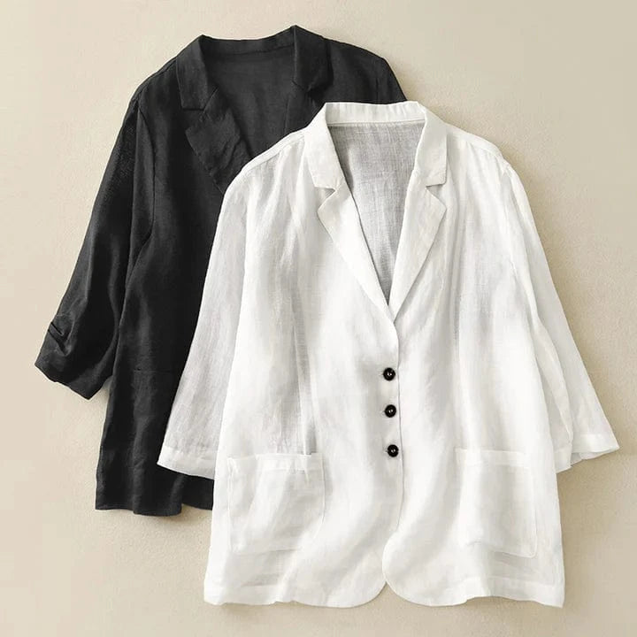 Veronica™ Linen Blazer