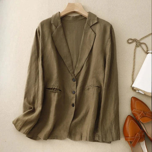 Alorca™ Linen Blazer