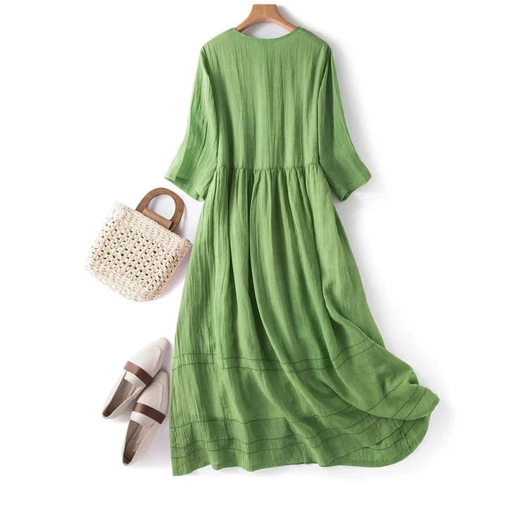 Abigail Linen Dress