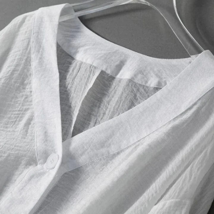 Ella Linen Blouse