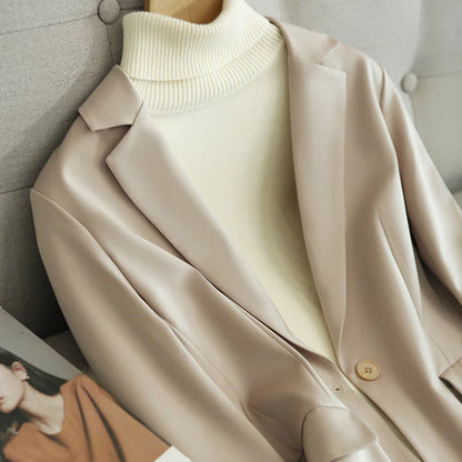 Lily™ Silk Blazer