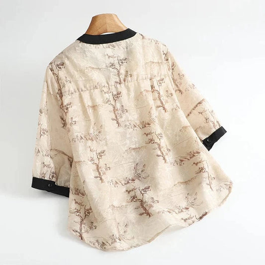 Salina Linen Blouse