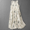 Dorin Linen Dress