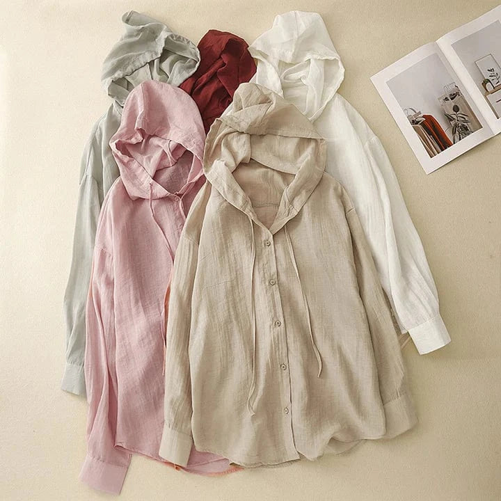 Adele Linen Hoodie