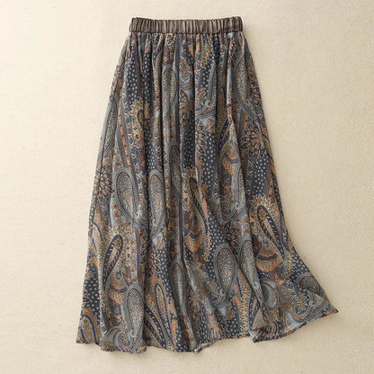 Danielle Linen Skirt