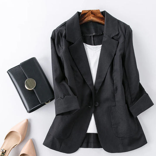 Julia™ Linen Blazer