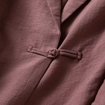 Ella Linen Blazer