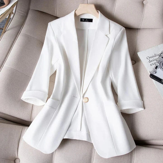 Silvia Linen Blazer