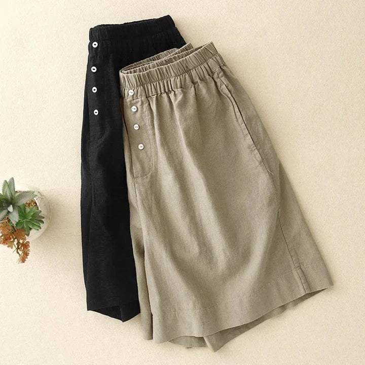 Gina Linen Shorts