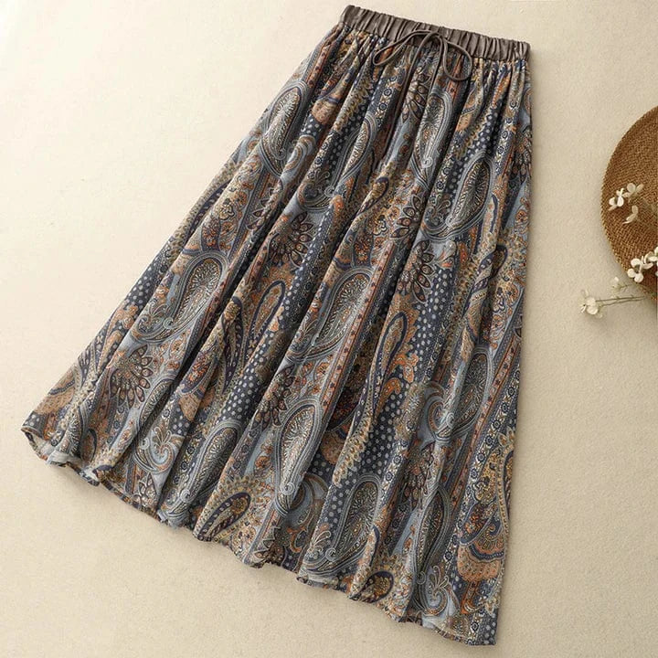 Danielle Linen Skirt