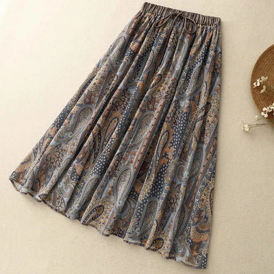 Danielle Linen Skirt