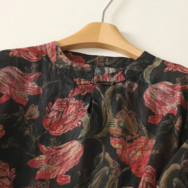 Elora Linen Dress