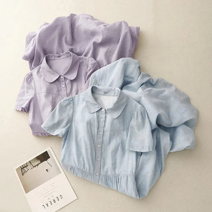 Lunaria Linen Dress