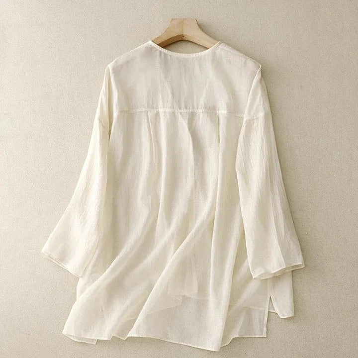 Petra Linen Blouse