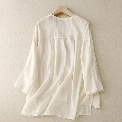 Petra Linen Blouse