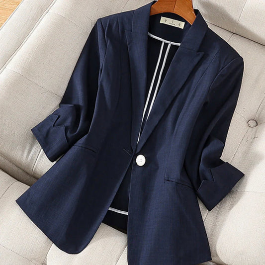 Salina Linen Blazer