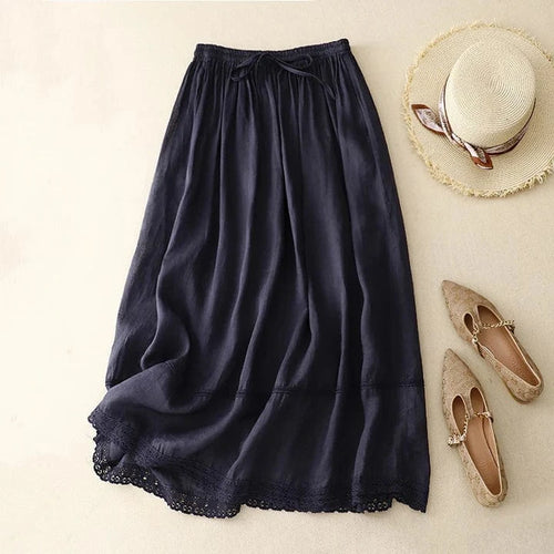 Rachel Linen Skirt