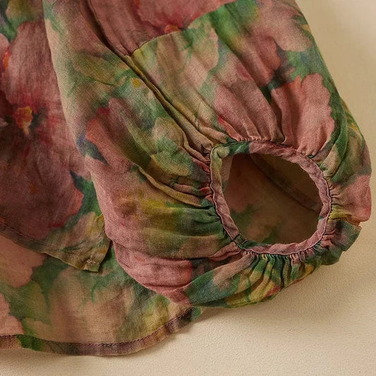 Odelia Linen Blouse