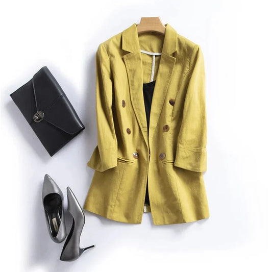Rita™ Linen Blazer