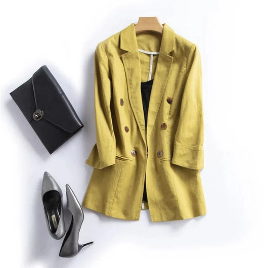 Rita™ Linen Blazer