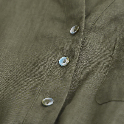 EMILY LINEN DRESS