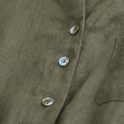 EMILY LINEN DRESS