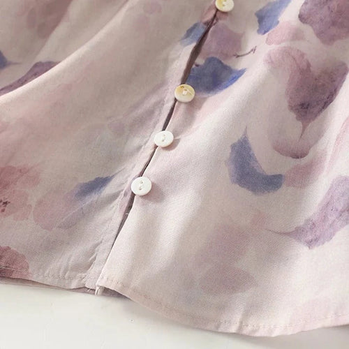 Dorin Linen Blouse