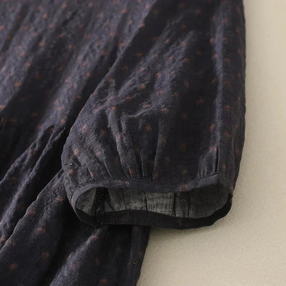 Lila Linen Dress
