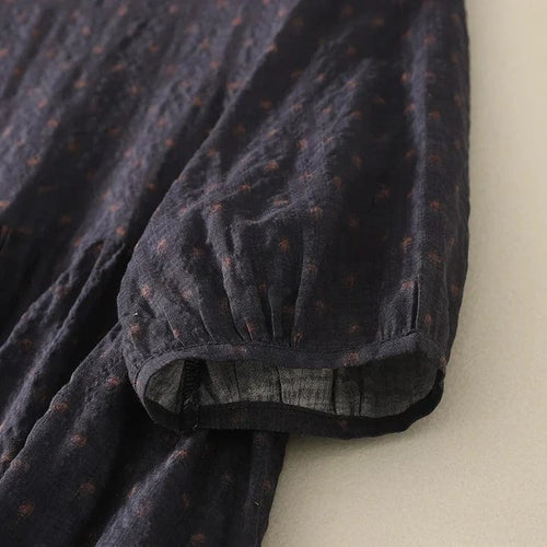 Lila Linen Dress