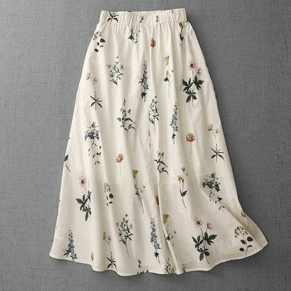 Dorin Linen Skirt