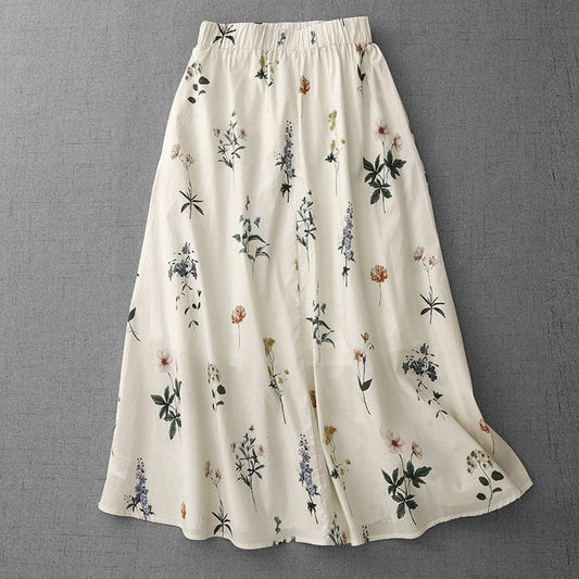 Dorin Linen Skirt